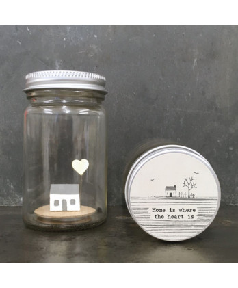 Βάζο Με Ξύλινο Σπιτάκι -...