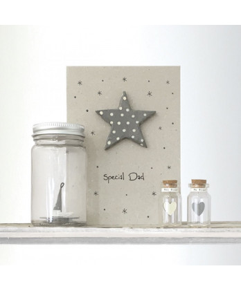 Βάζο Με Ξύλινο Καραβάκι Και Μήνυμα Adventure Awaits 5x9,5εκ