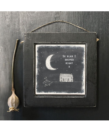 Καδράκι Ξύλινο Κρεμαστό Απο...