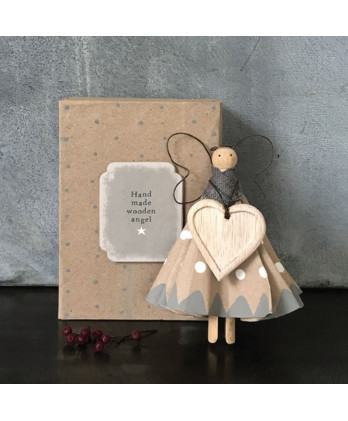 Ξύλινο Μανταλάκι Κούκλα Με...