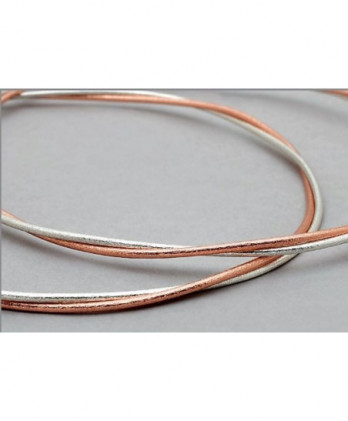 Στέφανα Χειροποίητα Επαργυρωμένα Vintage Με Στρογγυλή Βέργα Σε Ροζ Gold Και Ασημένια Βέργα