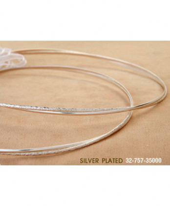 Στέφανα Χειροποίητα Επαργυρωμένα Vintage Με Διπλές Στρογγυλές Βέργες Σε Ασημί Χρώμα