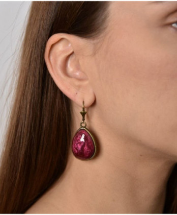 Σκουλαρίκια Vintage κόκκινο...