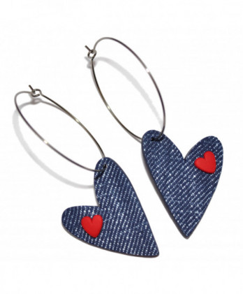 Σκουλαρίκια κρίκοι καρδιές...