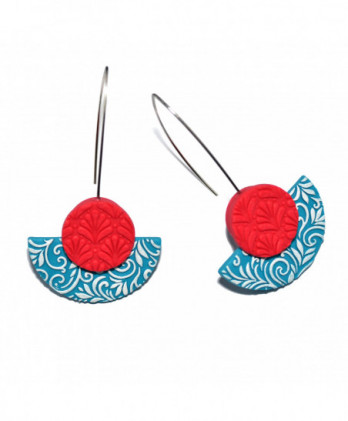 Σκουλαρίκια κρεμαστά κοραλί...