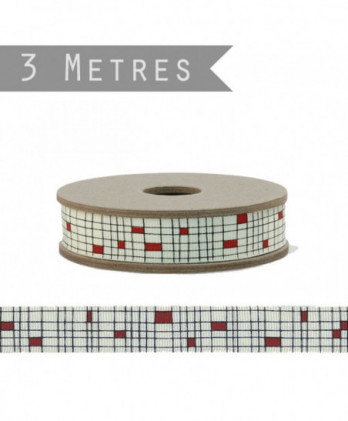 Κορδέλα Με Mondrian Σκάκι...