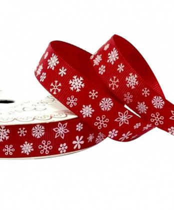 Κορδέλα Γκρο Με Λευκές...