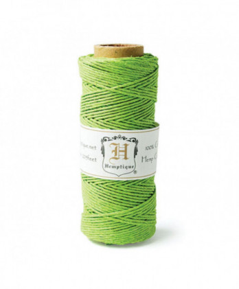 Κορδόνι Κάνναβης Με Λάιμ Κλωστή