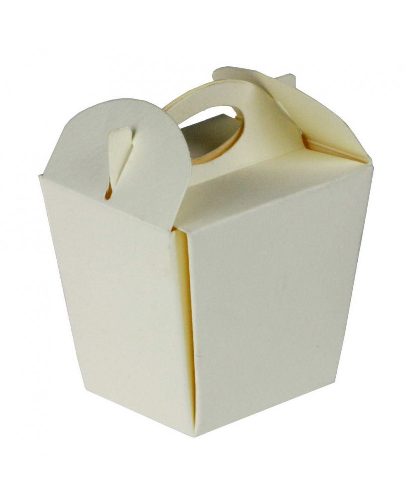 Κουτί Σε Noodle box Σχέδιο Σε Κρεμ Χρώμα 5,5x7x9,5εκ