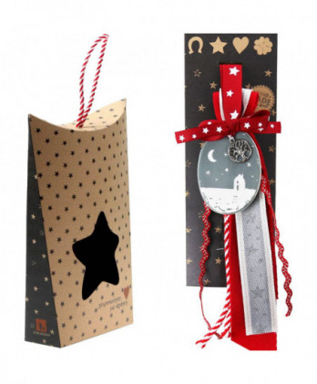 Γούρι Με Πορσελάνη Οβάλ Bless