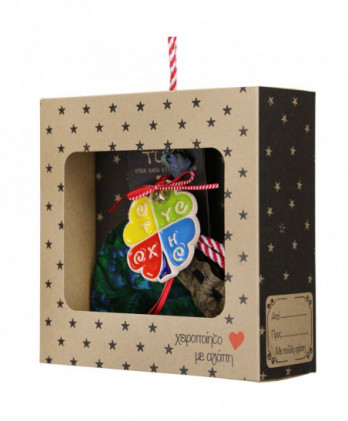 Γούρι Με Κεραμικό Στολίδι Τριφύλλι