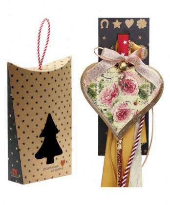 Γούρι Με Vintage Ξύλινη...