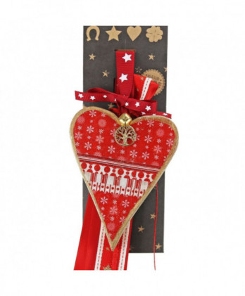 Γούρι Μεγάλο Στολίδι Nordic Καρδιά