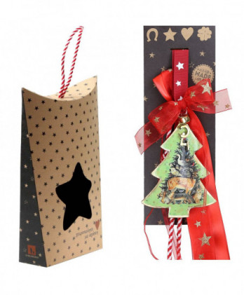 Γούρι Με Μεταλλικό Στολίδι...