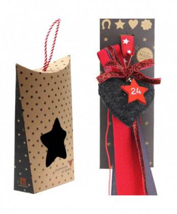 Γούρι Με Καρδιά Φελτ Σε...