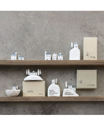 Πορσελάνινο σπίτι Νο:5 2,3x1,5 εκ.