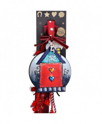 Γούρι Με Παραμυθένιο Ξύλινο Σπίτι