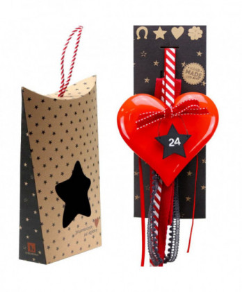 Γούρι Με Κεραμική Κόκκινη...