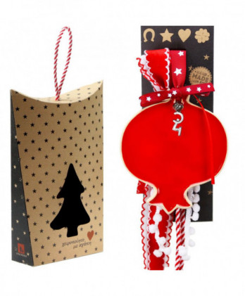 Γούρι Με Κεραμικό Μεγάλο Ρόδι