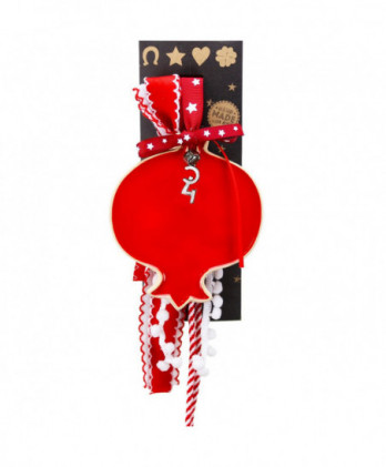 Γούρι Με Κεραμικό Μεγάλο Ρόδι