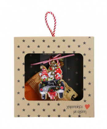 Γούρι Με Μεταλλικό Στολίδι...