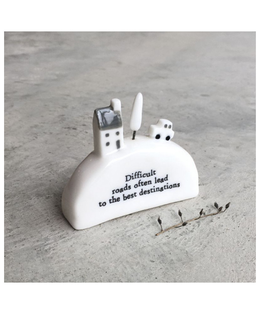 Σπίτι στο λόφο 6x2,4x7,2 εκ. πορσελάνη – Difficult…