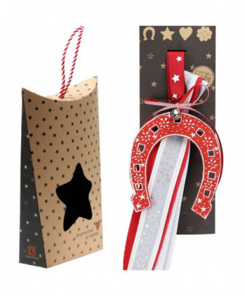 Γούρι Με Στολίδι Από Ξύλο...