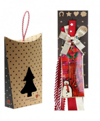 Γούρι Με Μεταλλικό Κόκκινο...