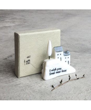 Σπίτι στο λόφο 5,3x1,8x5,7 εκ. πορσελάνη - I wish you…