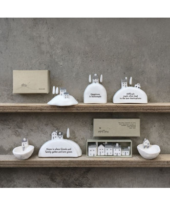 Σπίτι στο λόφο 6,1x2,3x8,9 εκ. πορσελάνη - Home is…