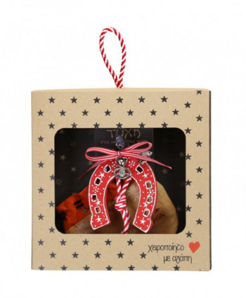 Γούρι Με Στολίδι Από Ξύλο...