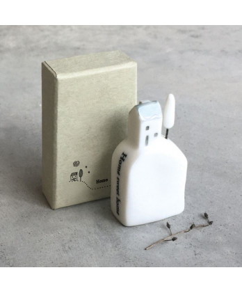 Σπίτι στο λόφο 6,8x2x4 εκ. πορσελάνη - Home sweet home