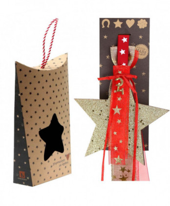 Γούρι Με Ξύλινο Αστέρι...