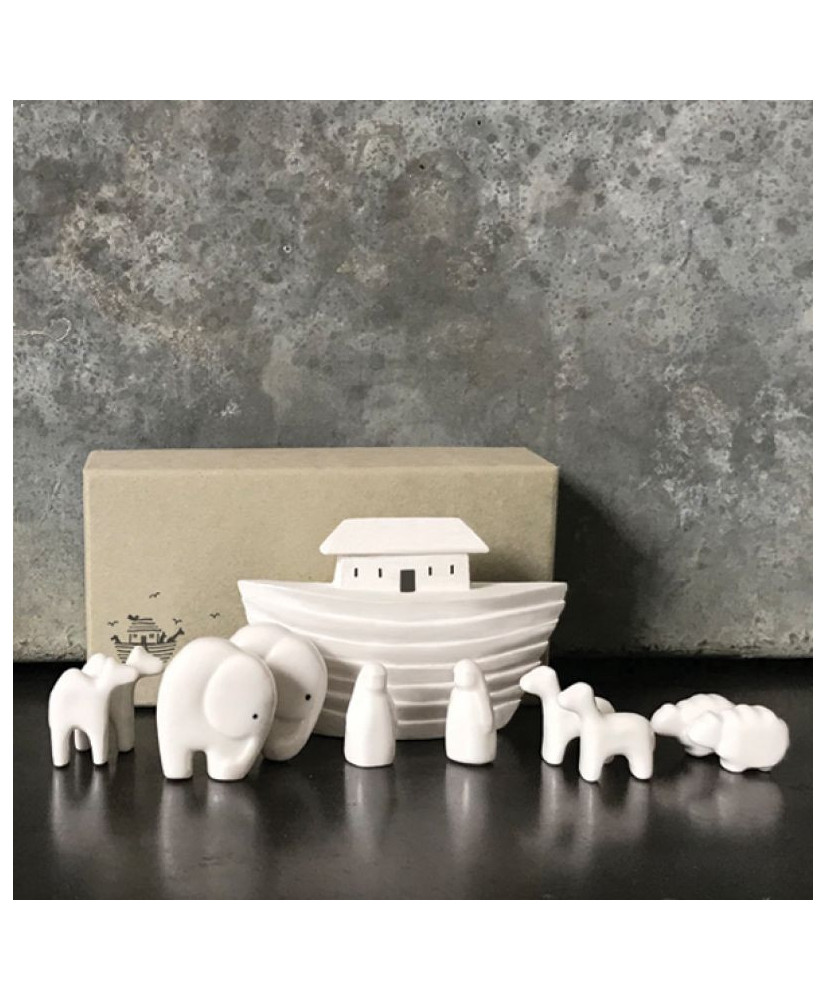 Κιβωτός Νώε πορσελάνινη 13εκ.