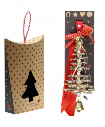 Γούρι Με Ξύλινο Δέντρο 3D...