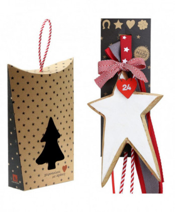 Γούρι Με Ξύλινο Λευκό...