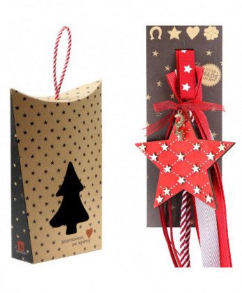 Γούρι Με Κόκκινο Αστέρι Και...