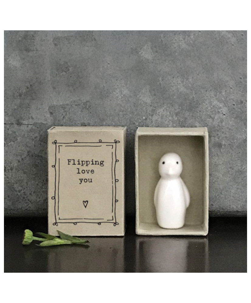 Σπιρτόκουτο - Πιγκουίνος 4,5x3εκ.