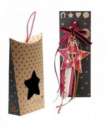 Γούρι Με Ξύλινο Αστέρι –...