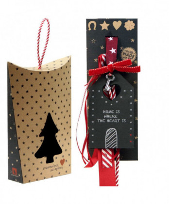 Γούρι Με Ξύλινο Σπίτι Απο...