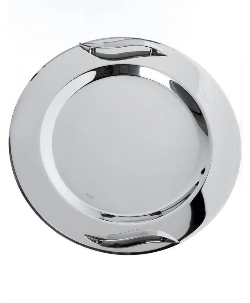 Δίσκος Γάμου Ανοξείδωτος Στρογγυλός Με Χερούλι Σε Σχήμα S