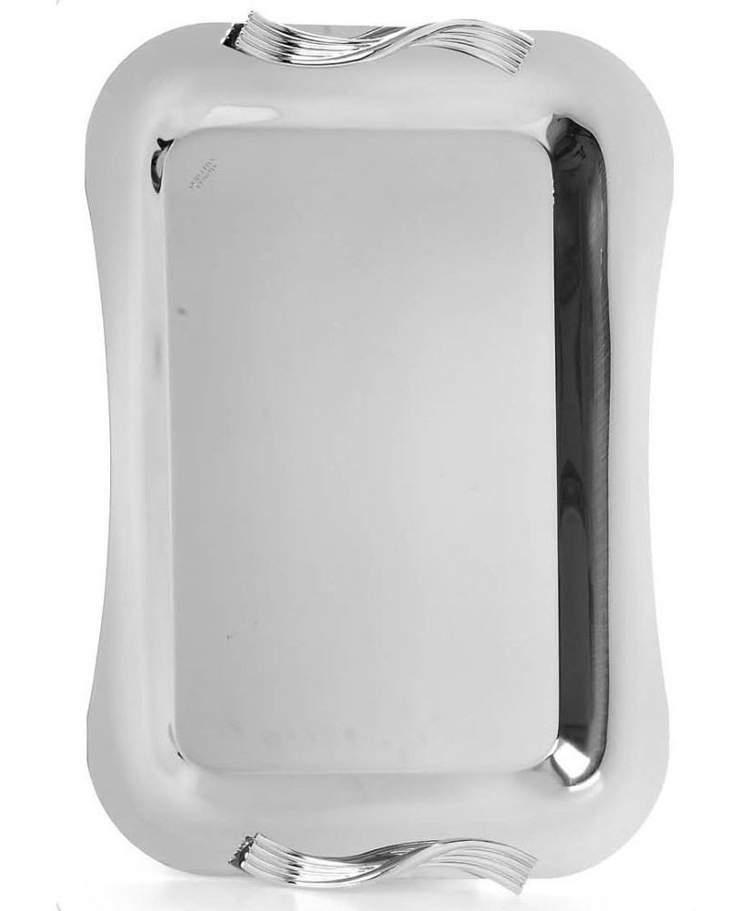 Δίσκος Γάμου Ανοξείδωτος Κοφτός Με Χερούλι Σε Σχήμα S Και Σχέδιο 4 Γραμμές