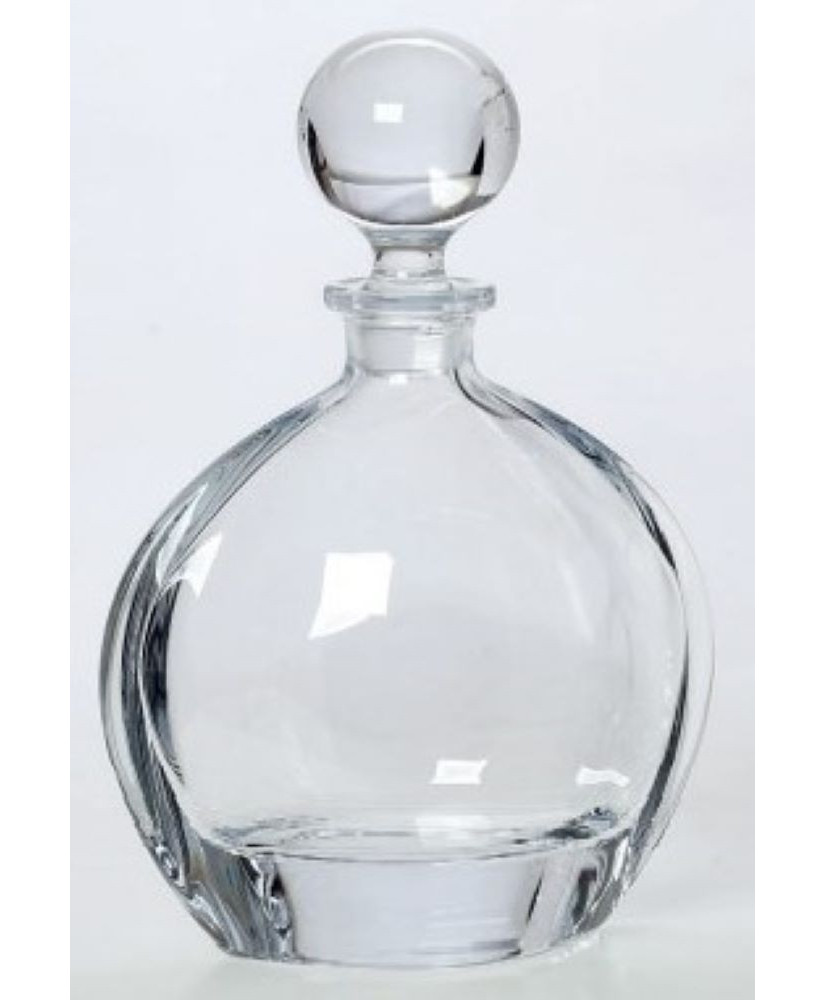 Καράφα Γάμου Κρυστάλλινη Στρογγυλή Και Ίδιο Πώμα