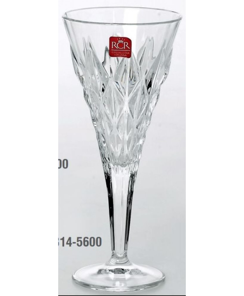 Ποτήρι Σαμπάνιας Γάμου Κολωνάτο Με Σκαλιστό Σχέδιο