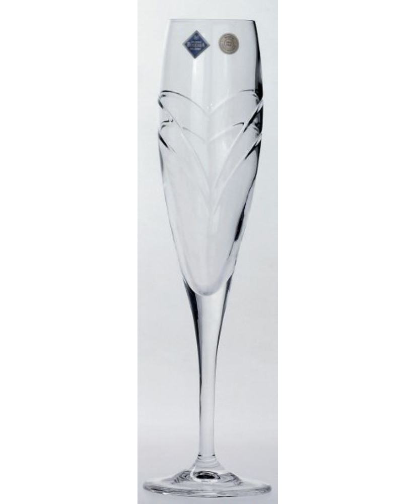 Ποτήρι Σαμπάνιας Γάμου Κολωνάτο Με Σκαλιστό Σχέδιο Σε Σχήμα Καρδιάς