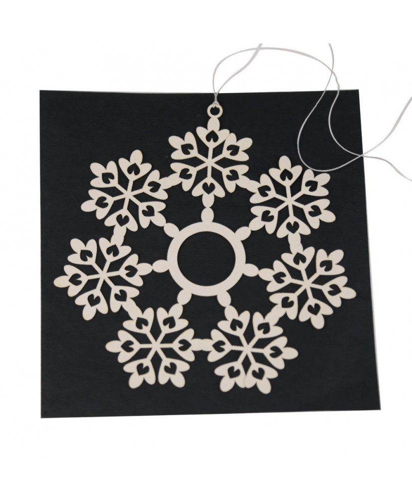 Δαντελωτή Νιφάδα Χάρτινη 14εκ