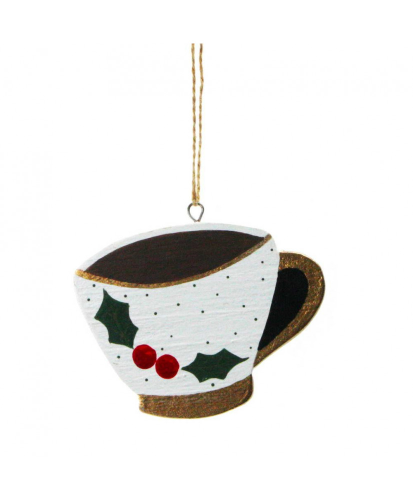 Κούπα Ζεστή Σοκολάτα Από Ξύλο