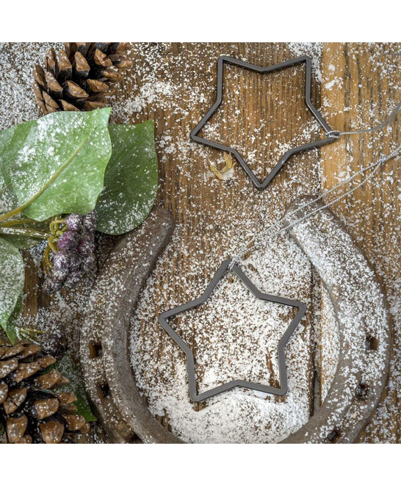 Αστέρια Modern Από Κασσίτερο Σετ 2τεμ