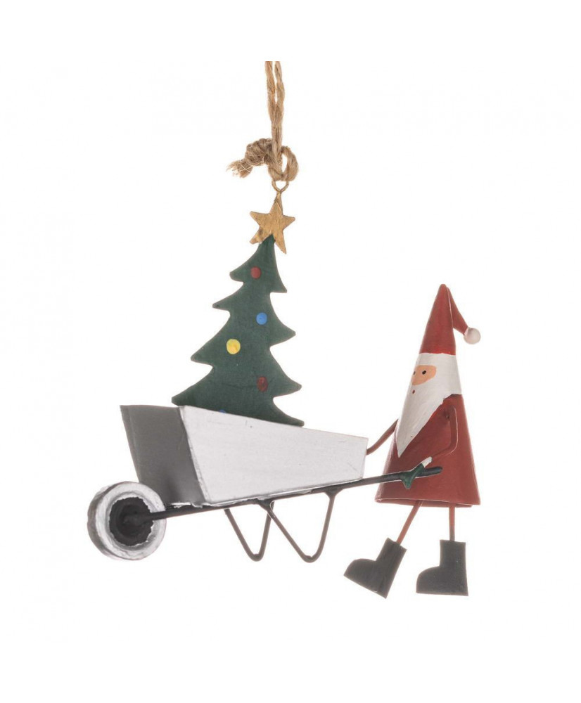 Αγ. Βασίλης Με Καροτσάκι Κρεμαστό 10εκ