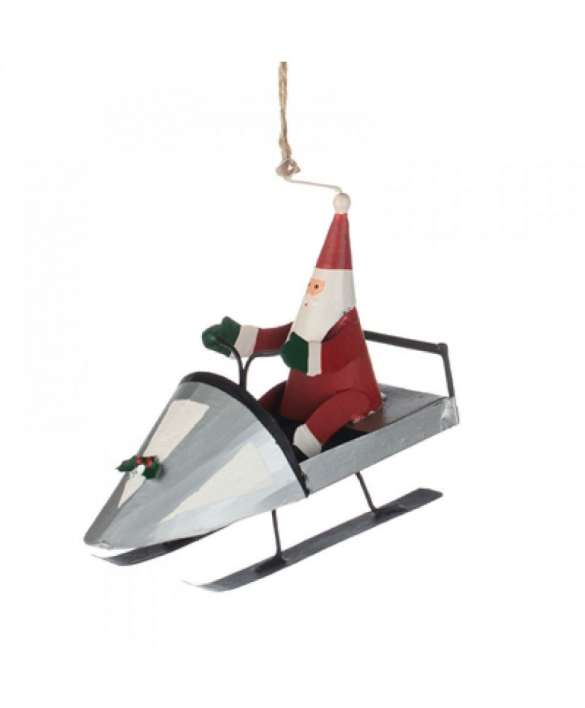 Αγ. Βασίλης Σε Snowmobile Κρεμαστό 11εκ